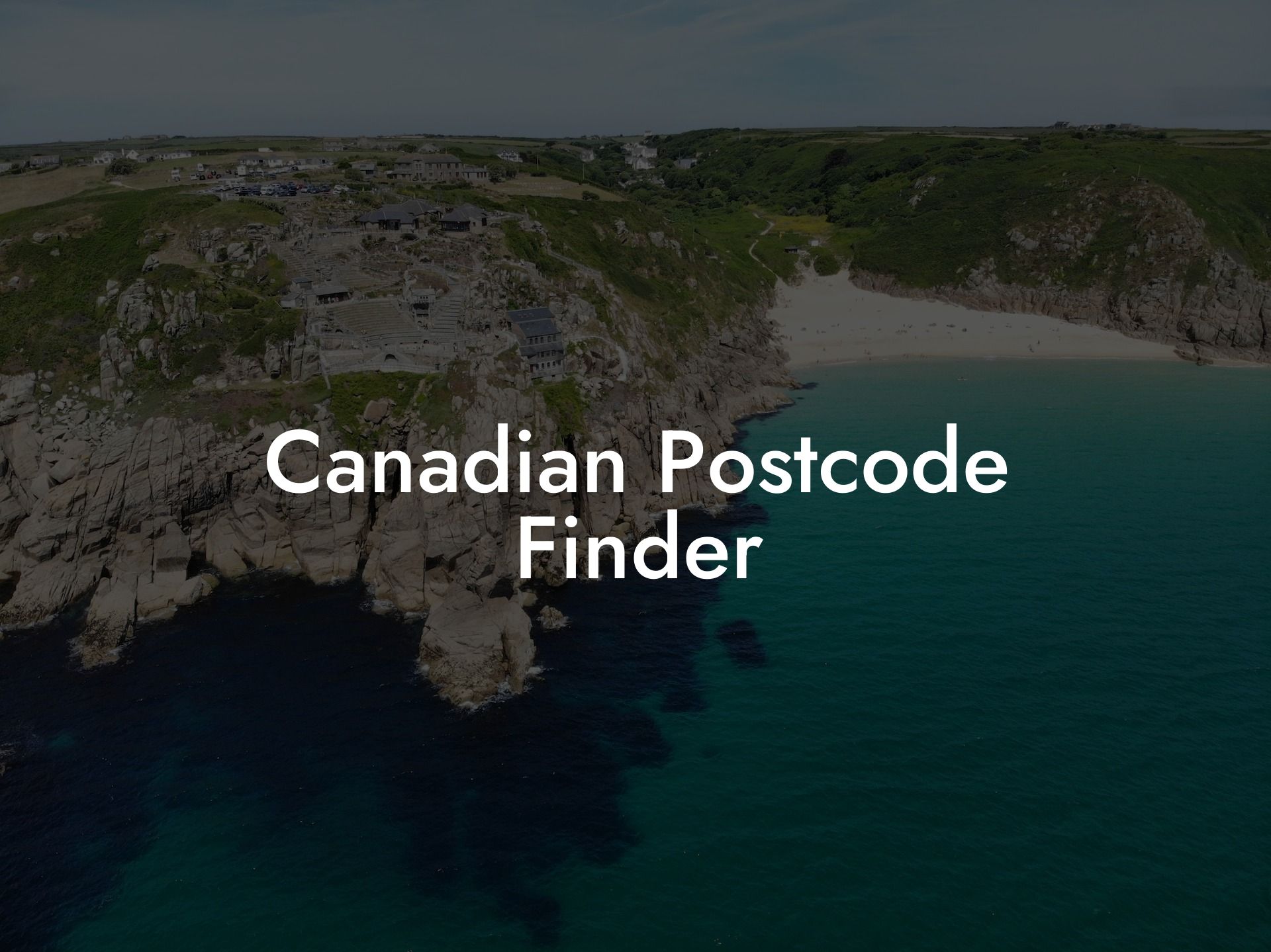 Canadian Postcode Finder