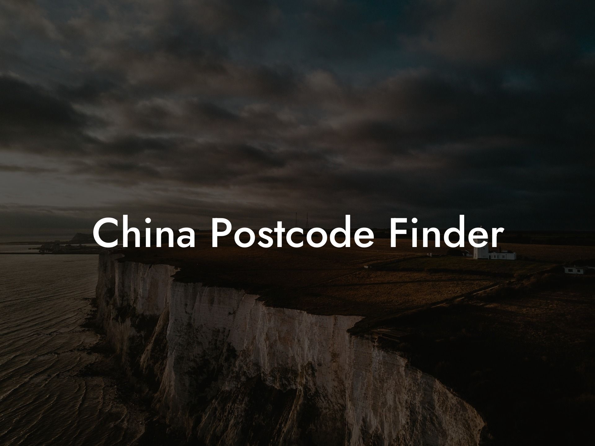 China Postcode Finder