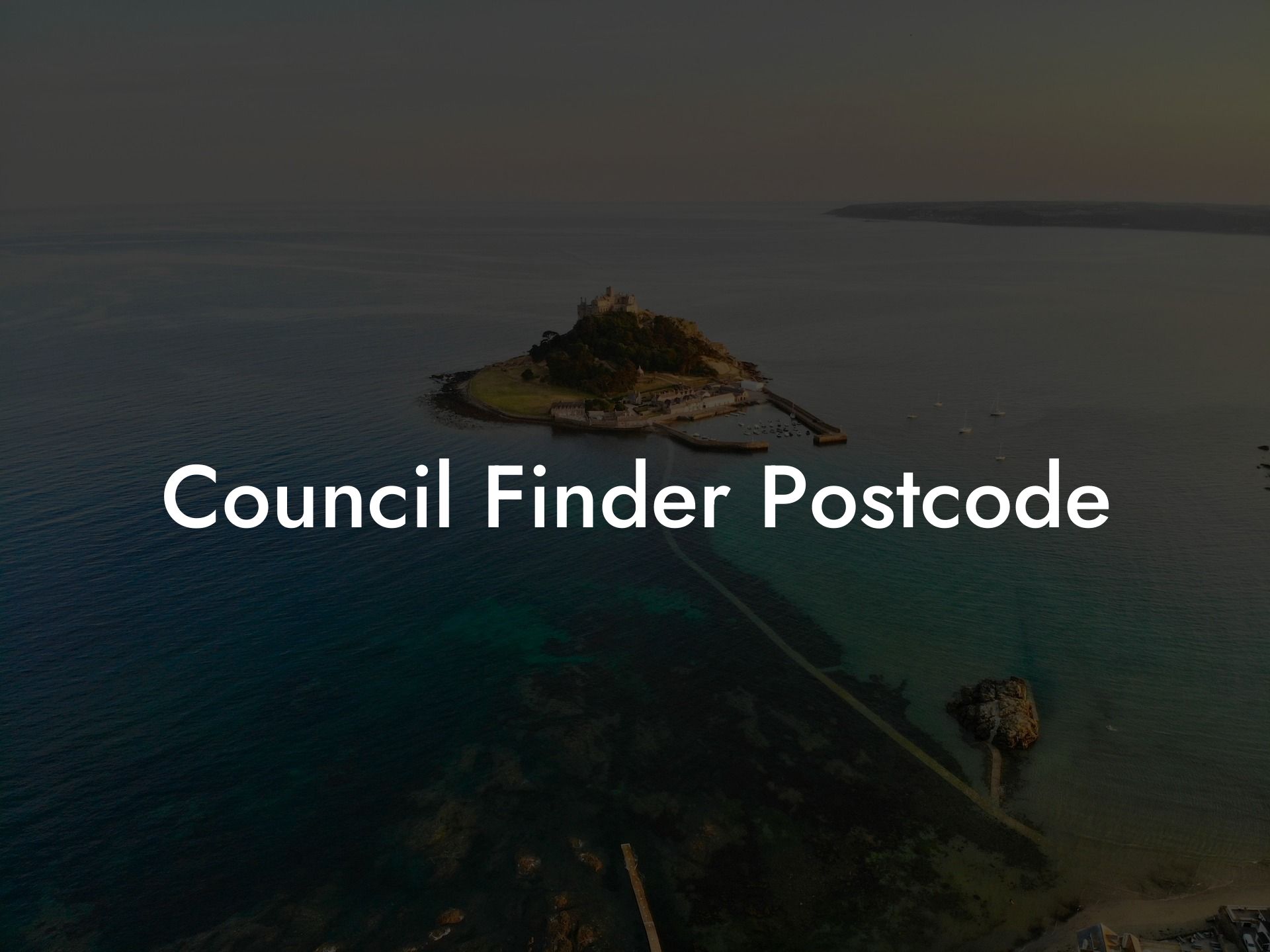 Council Finder Postcode