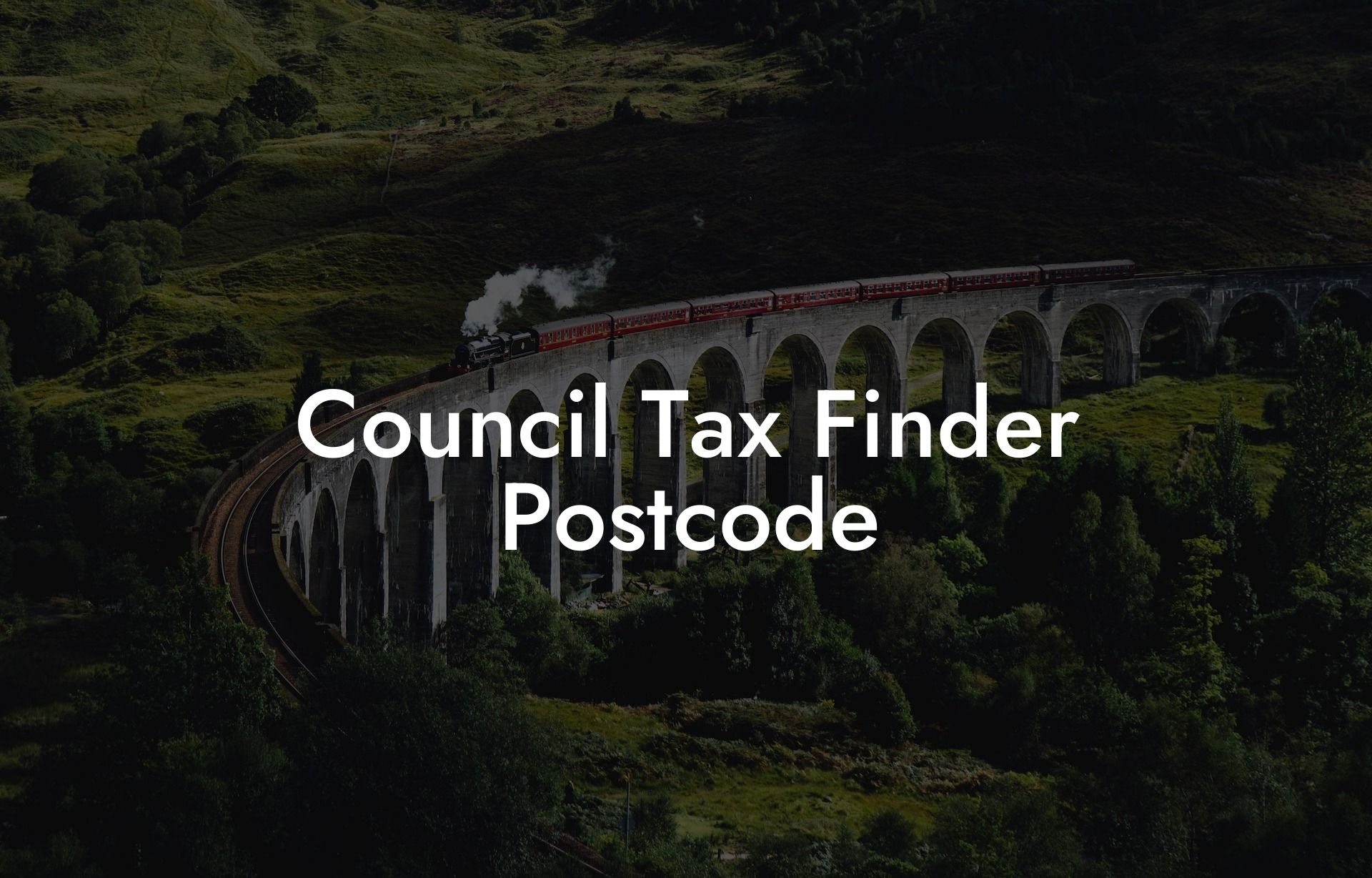 Council Tax Finder Postcode