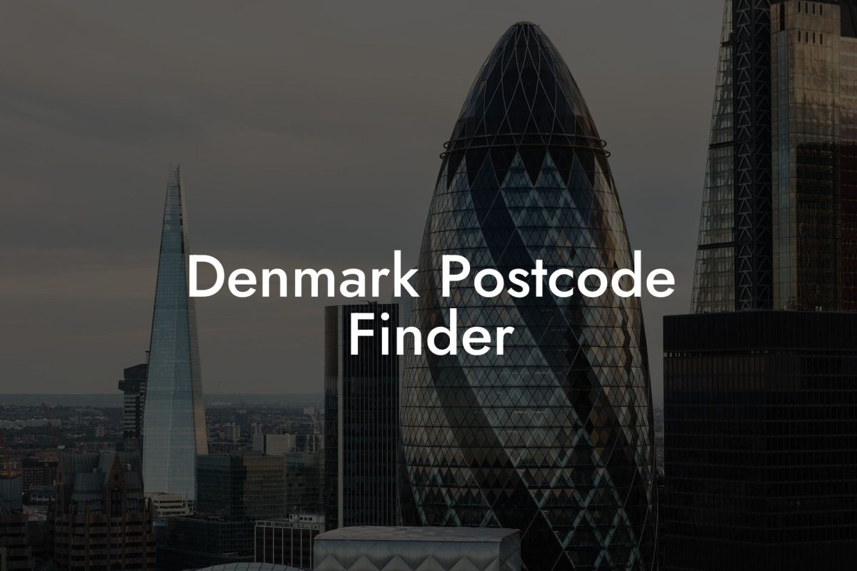 Denmark Postcode Finder