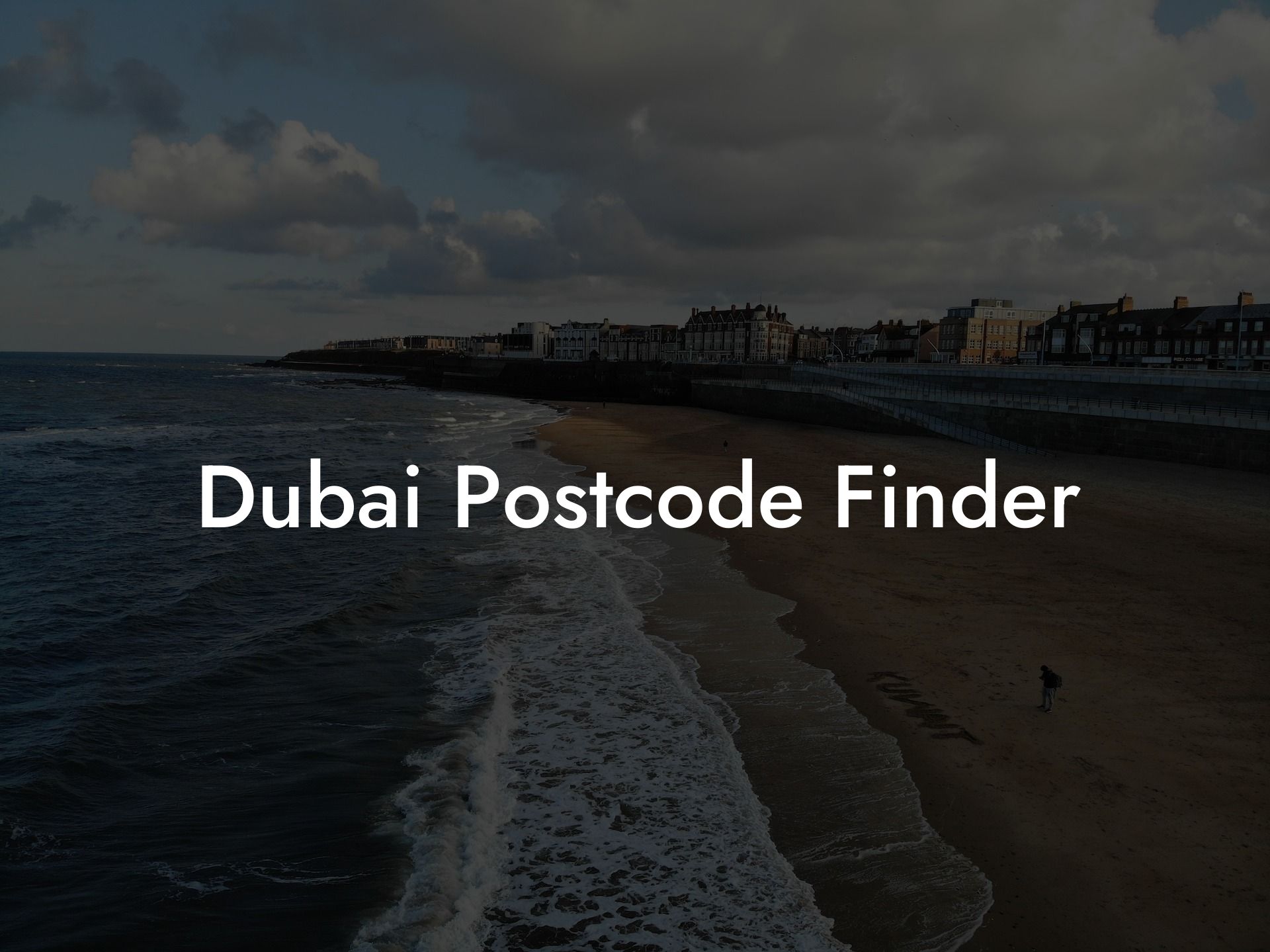 Dubai Postcode Finder