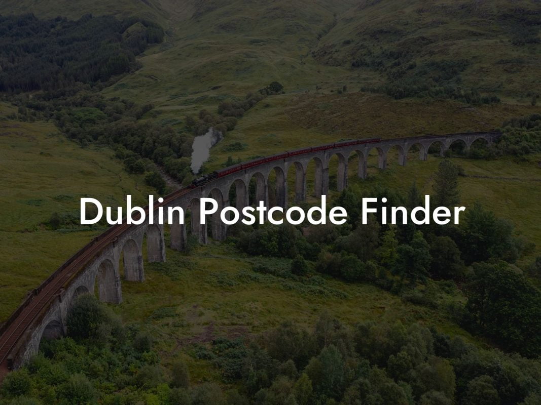 Dublin Postcode Finder