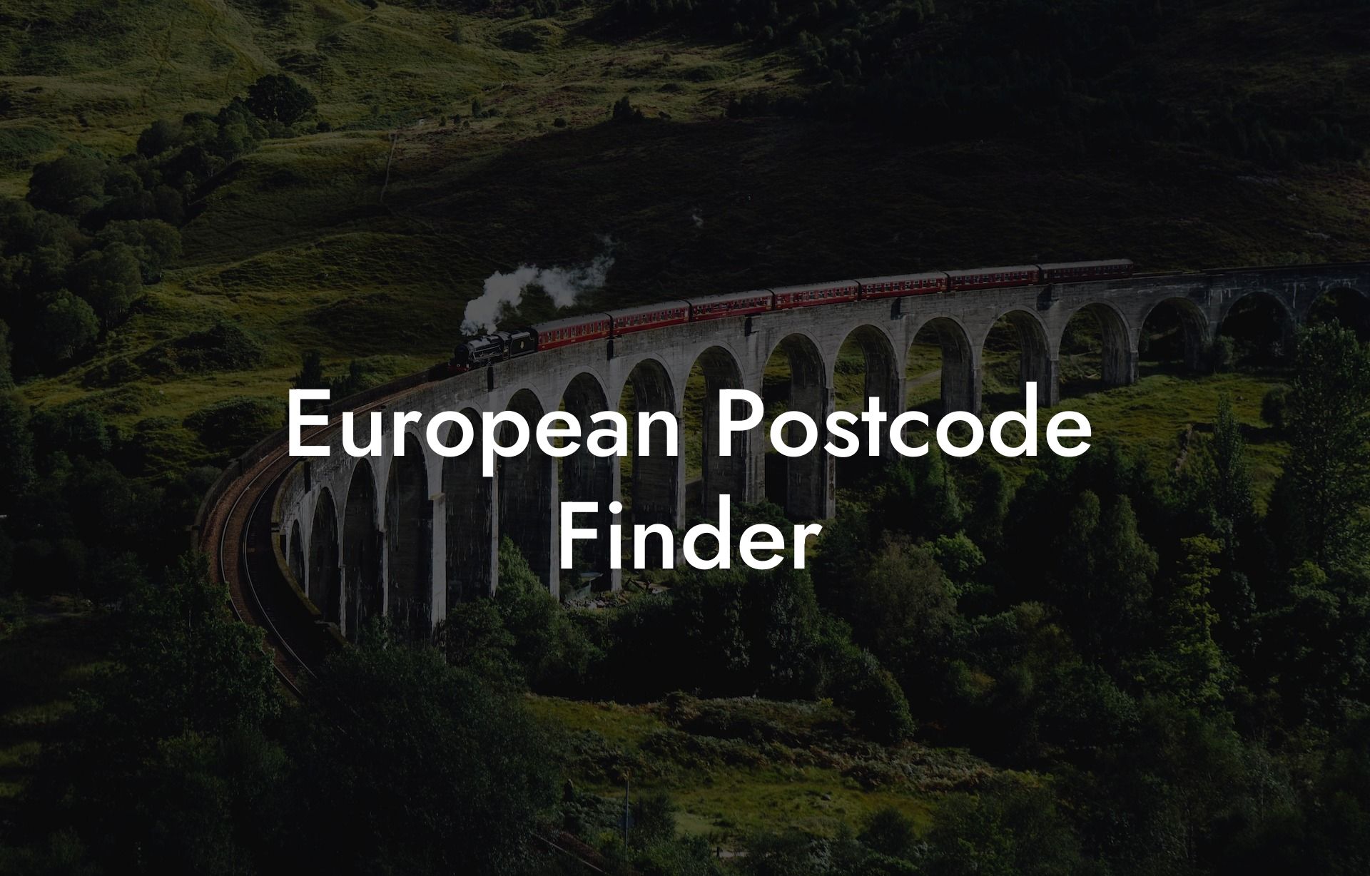 European Postcode Finder