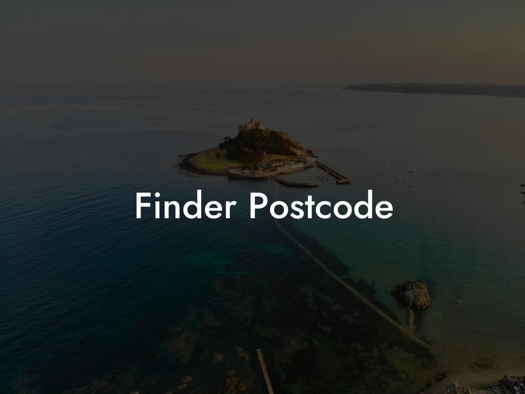 Finder Postcode