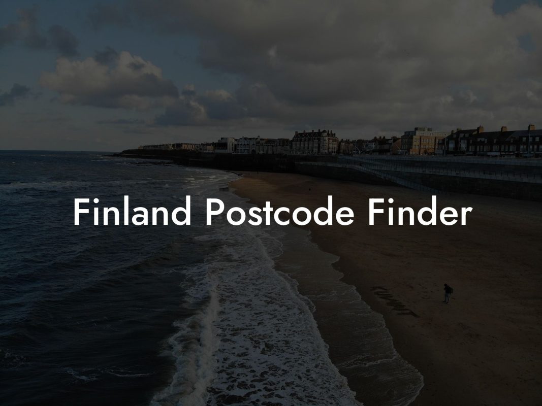 Finland Postcode Finder