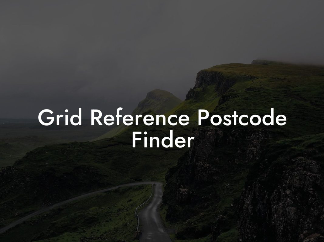 Grid Reference Postcode Finder