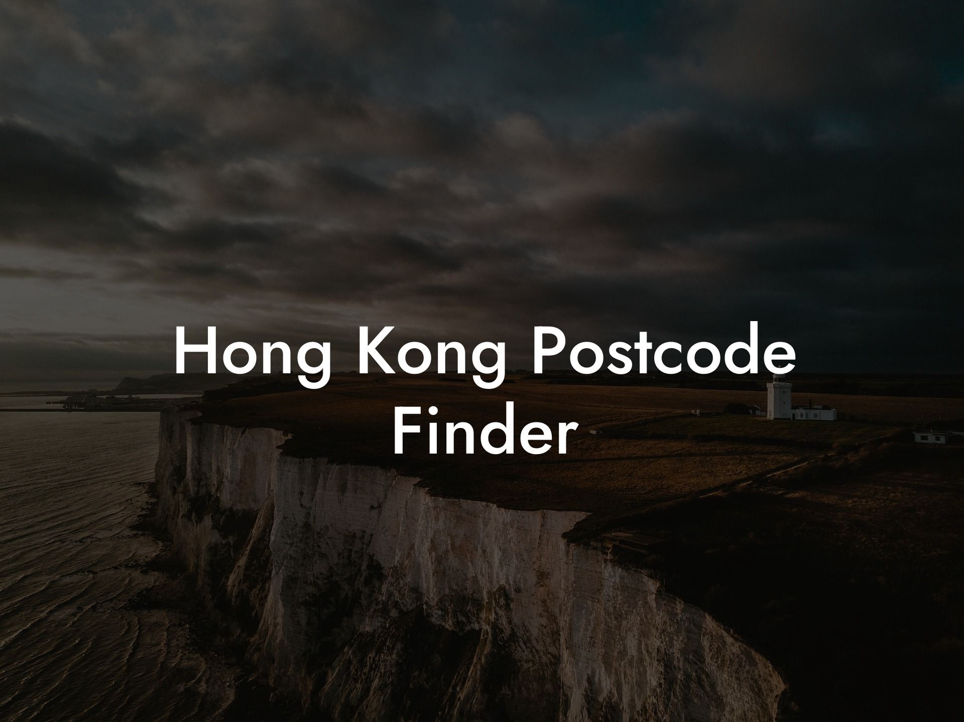 Hong Kong Postcode Finder