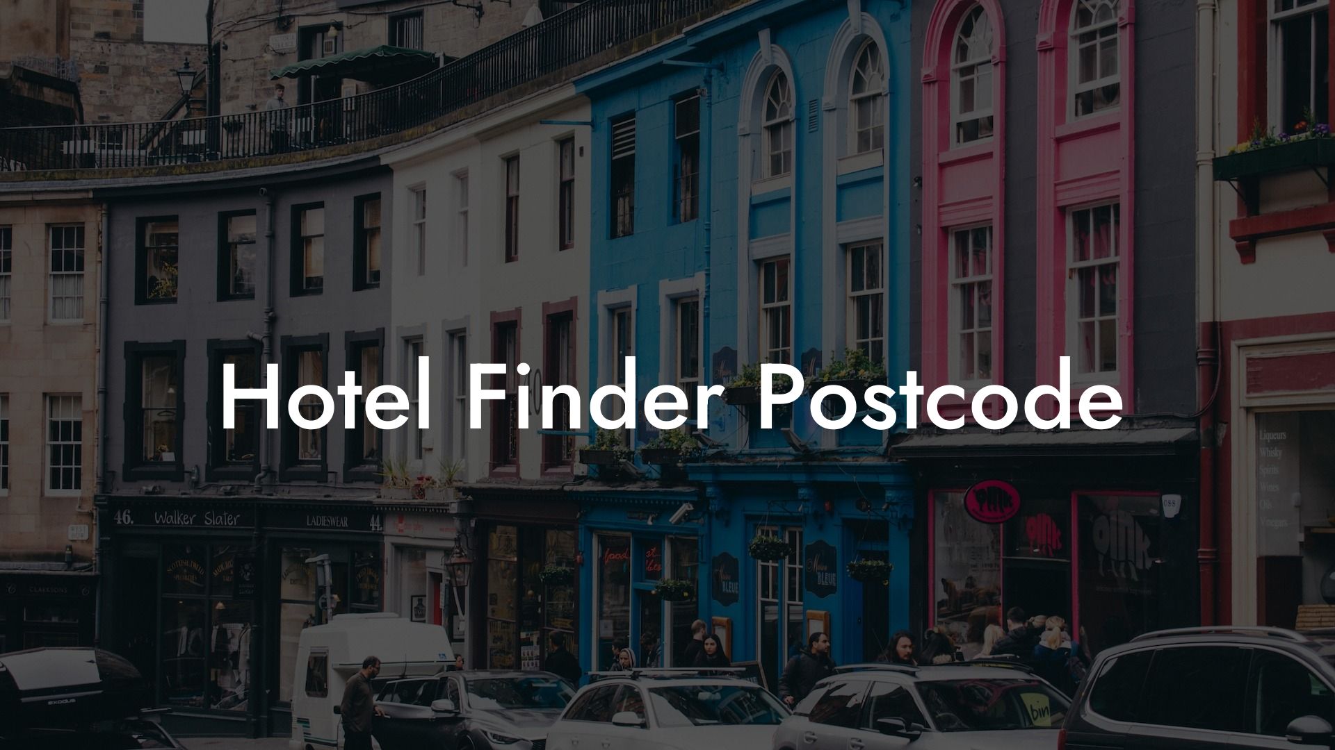 Hotel Finder Postcode