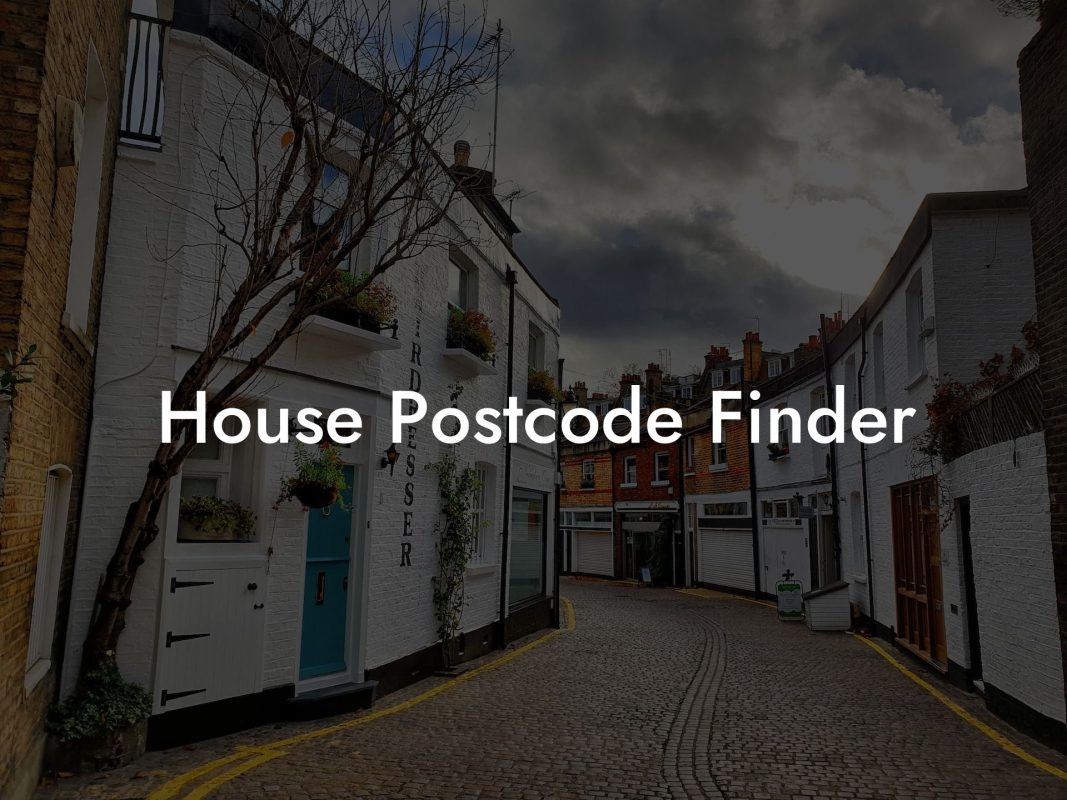 House Postcode Finder