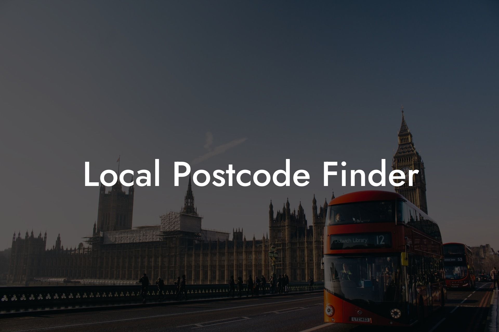 Local Postcode Finder