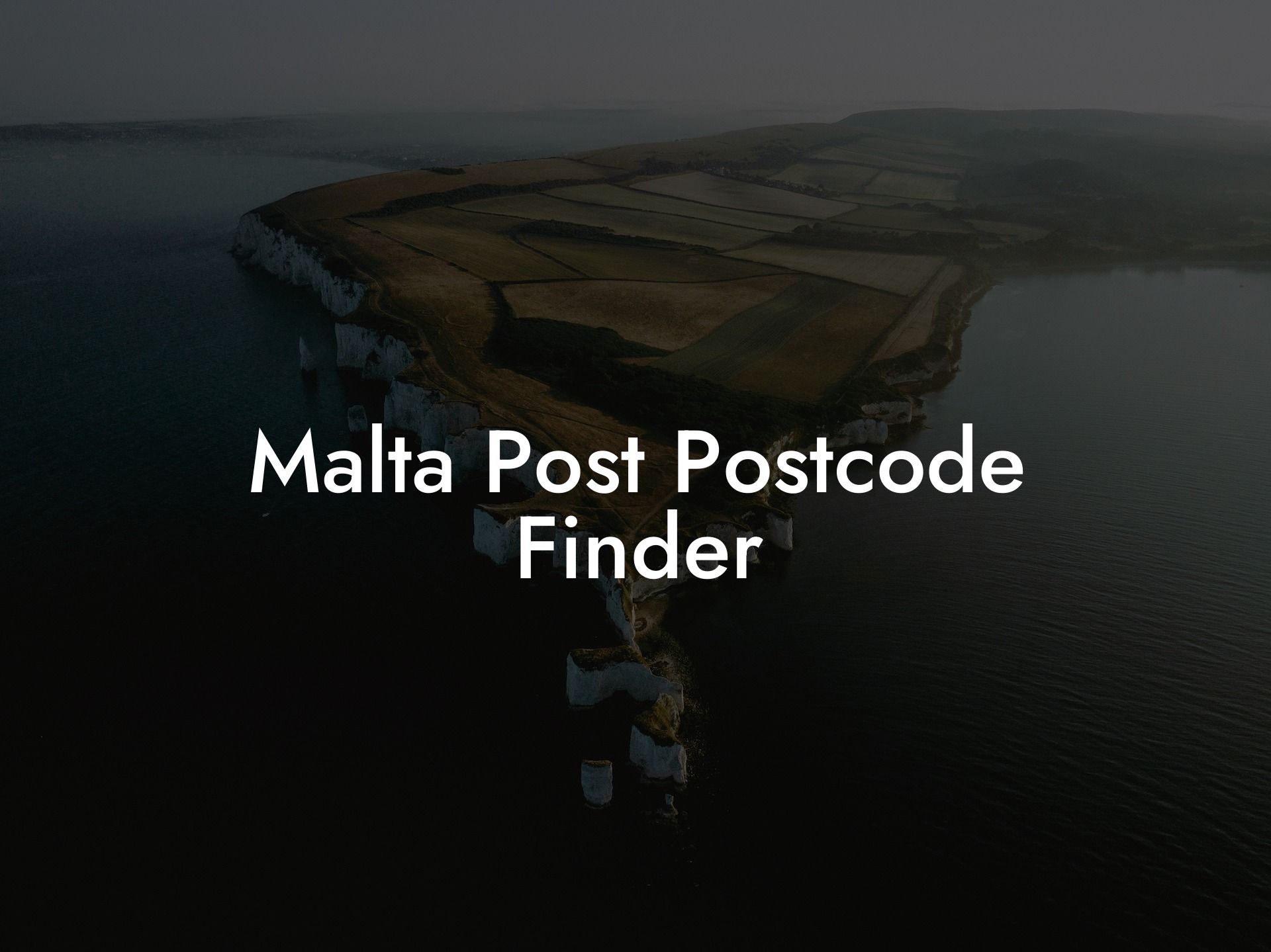 Malta Post Postcode Finder