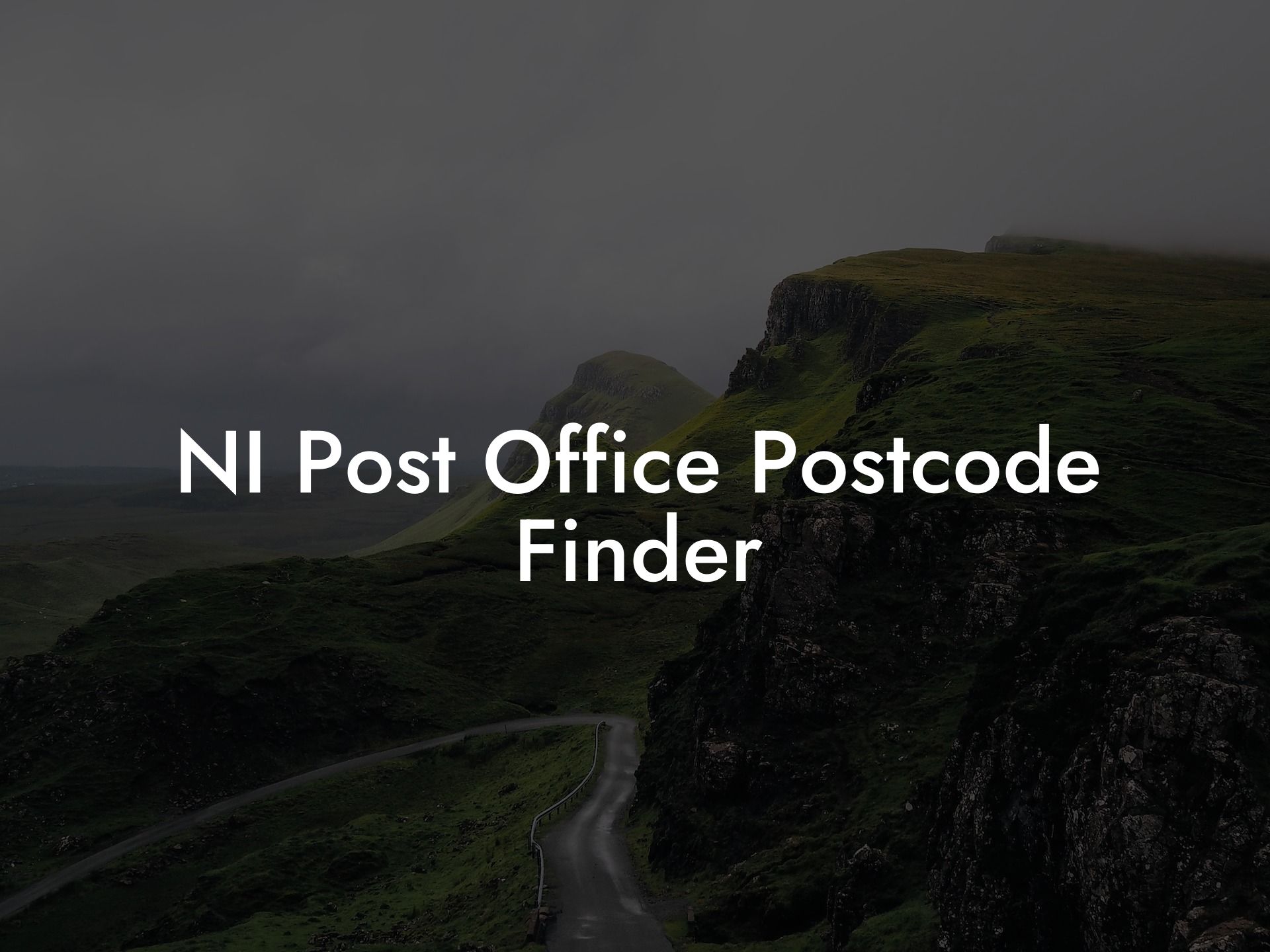 NI Post Office Postcode Finder