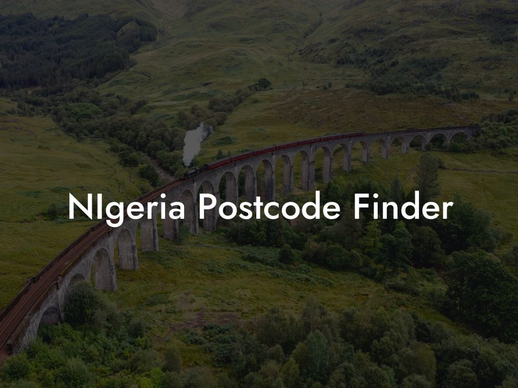 NIgeria Postcode Finder