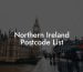 Northern Ireland Postcode List