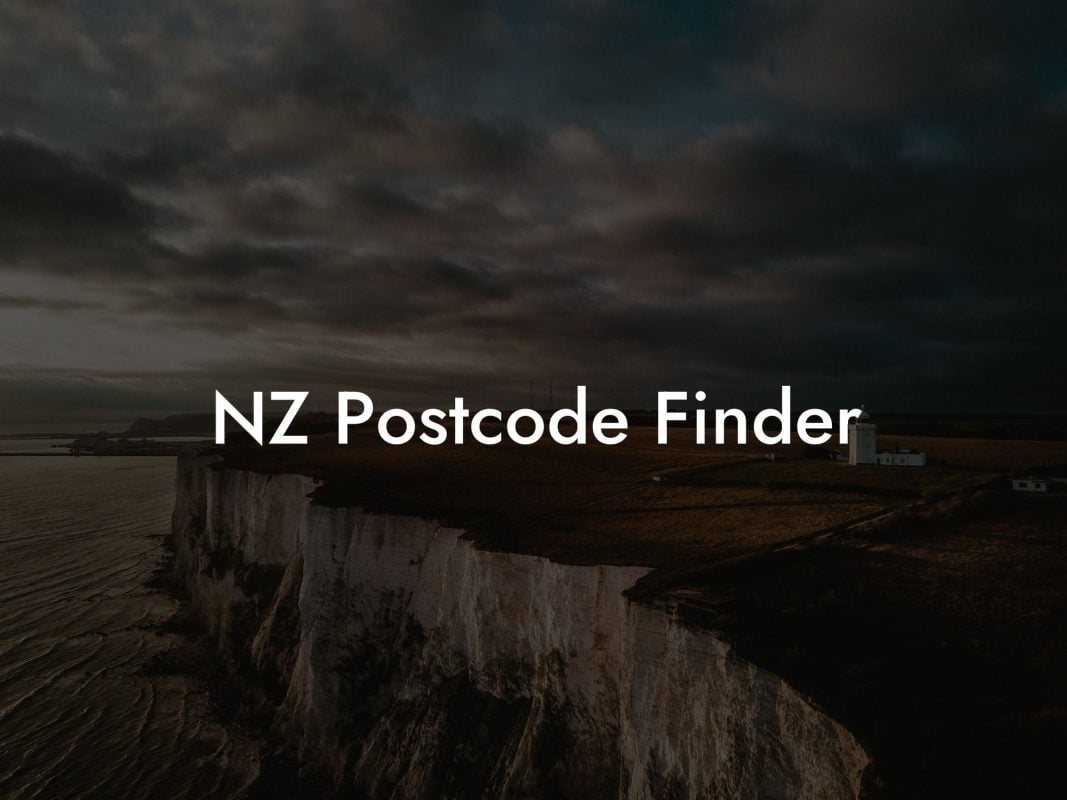 NZ Postcode Finder