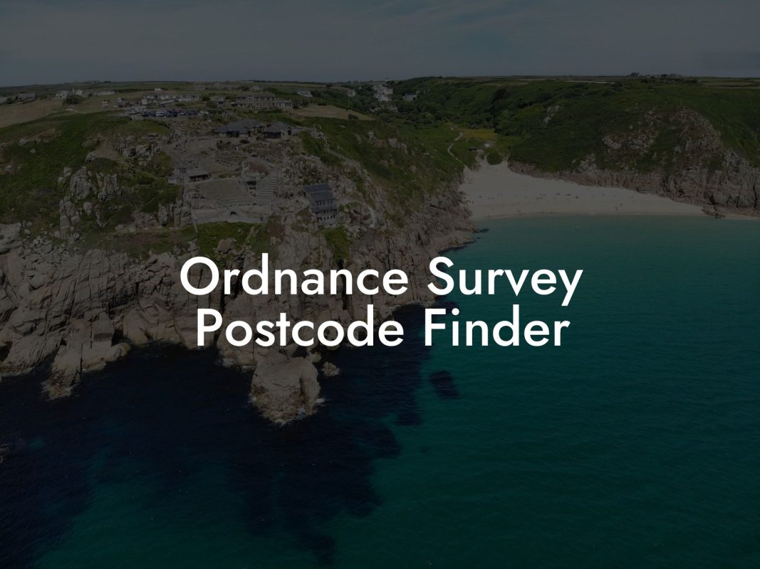 Ordnance Survey Postcode Finder