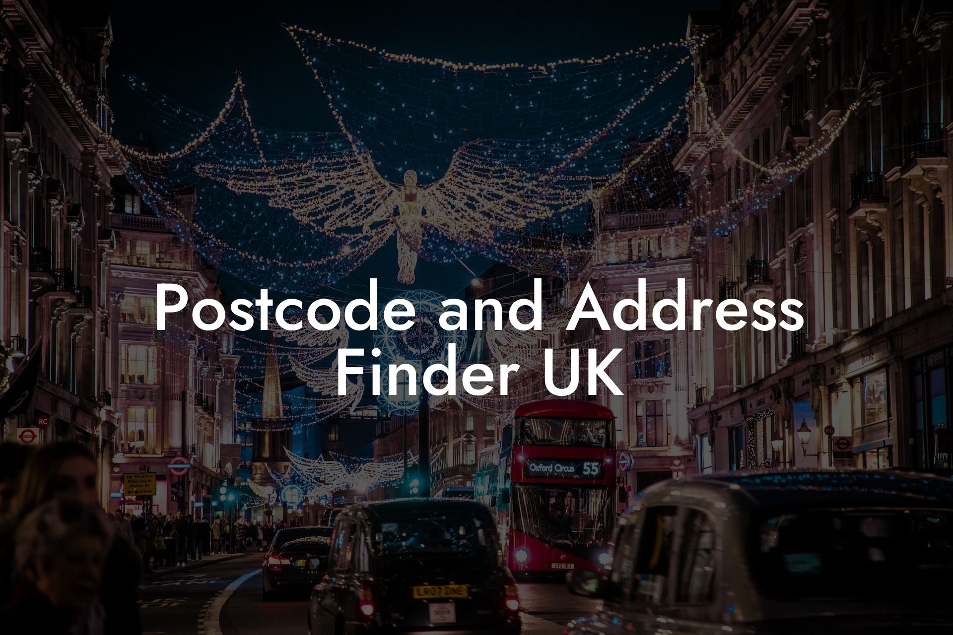 Postcode and Address Finder UK