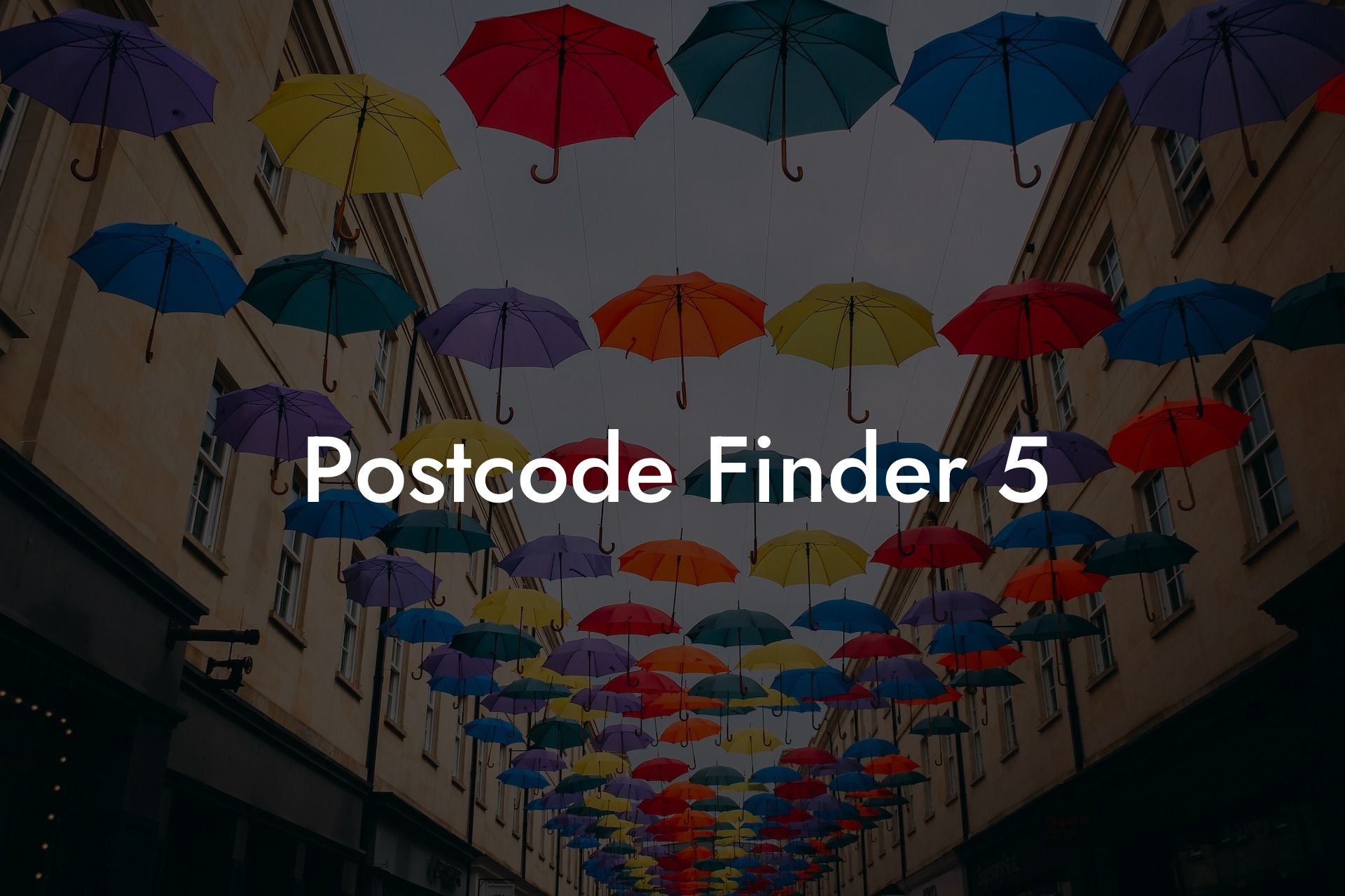 Postcode Finder 5