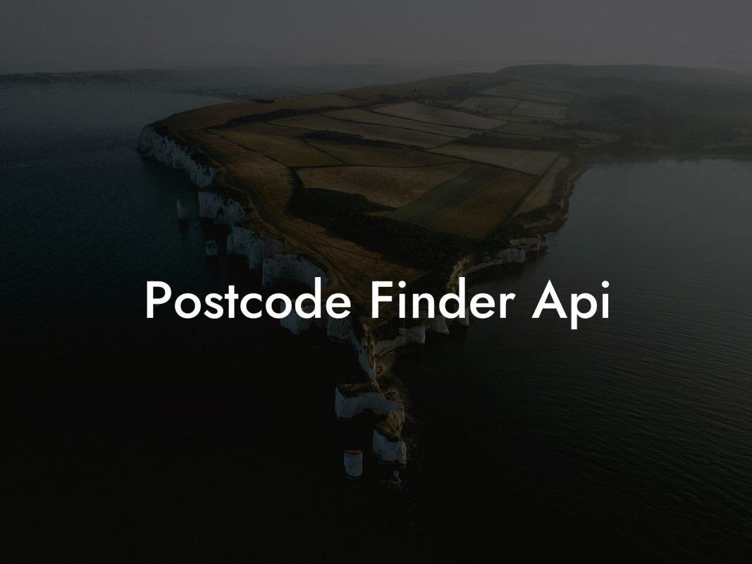 Postcode Finder Api