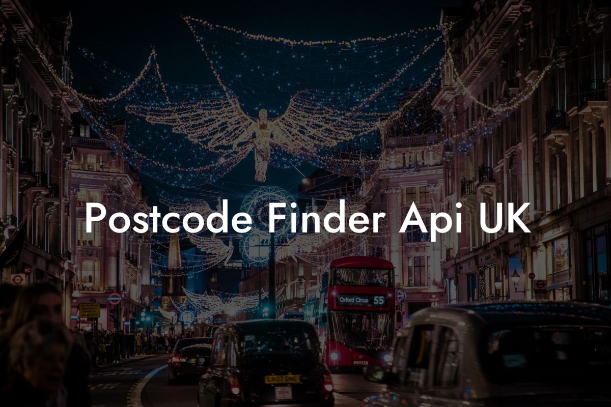 Postcode Finder Api UK