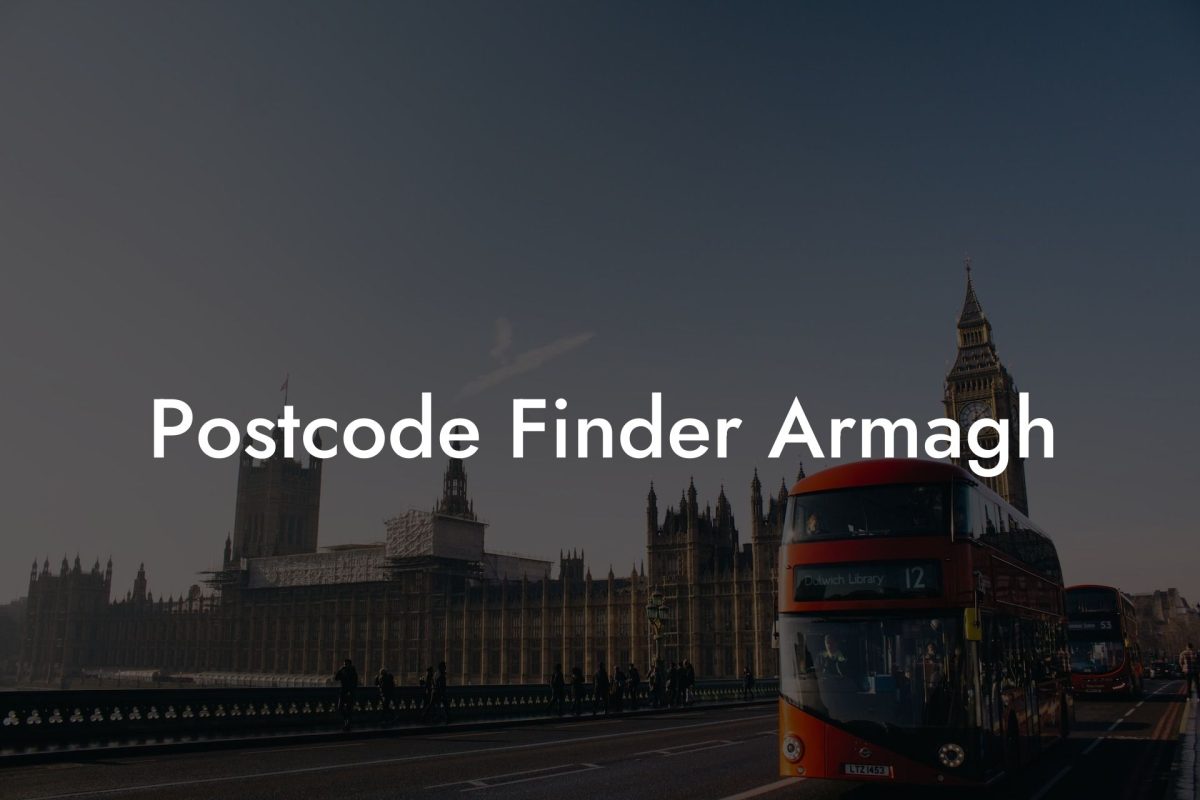 Postcode Finder Armagh