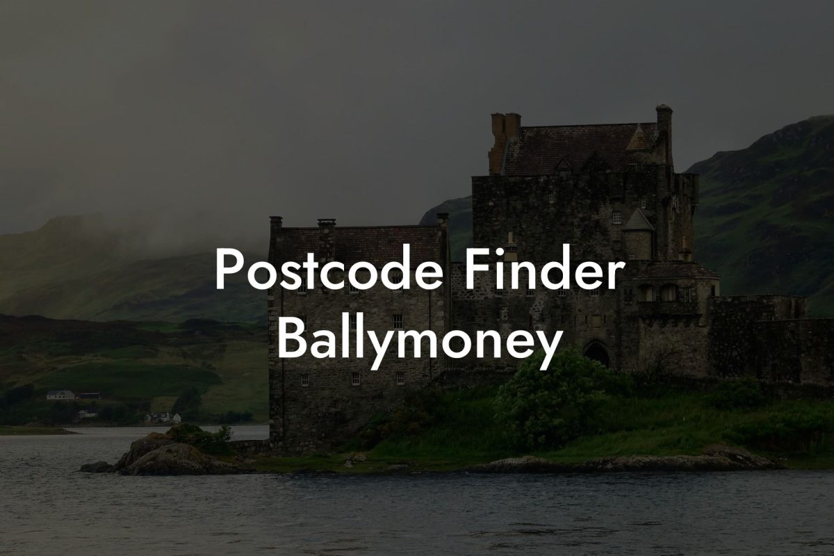 Postcode Finder Ballymoney