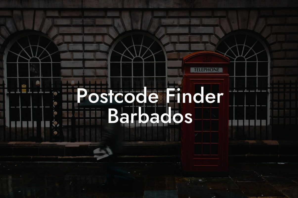 Postcode Finder Barbados