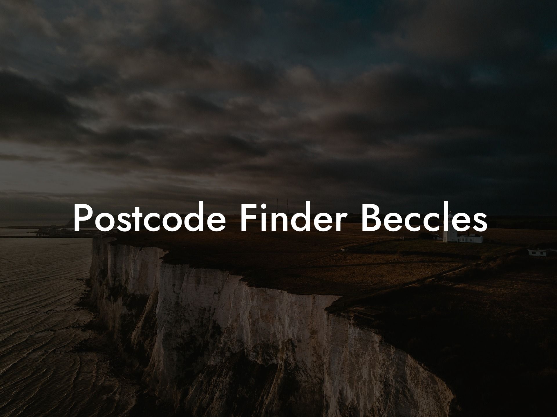 Postcode Finder Beccles