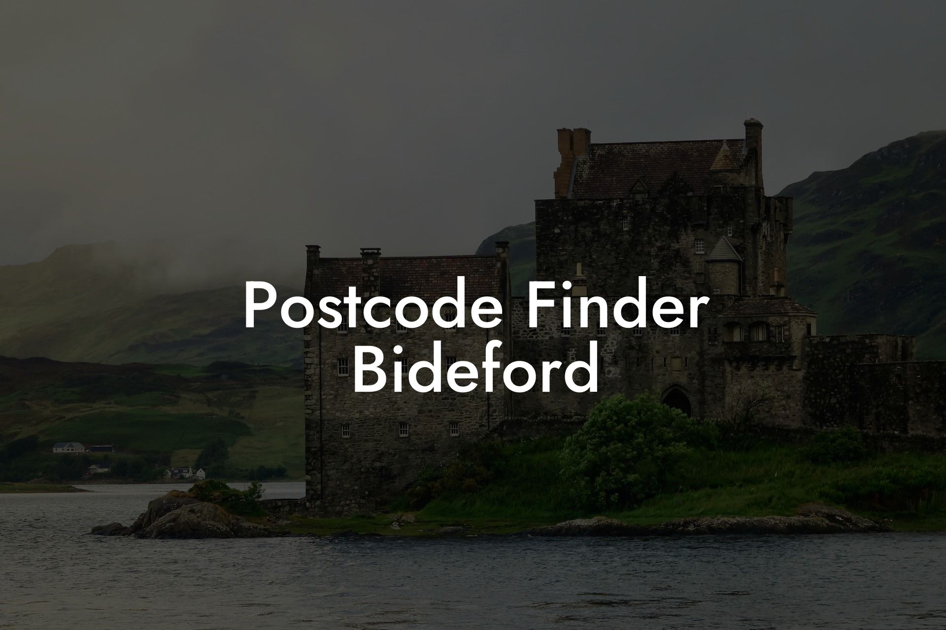 Postcode Finder Bideford