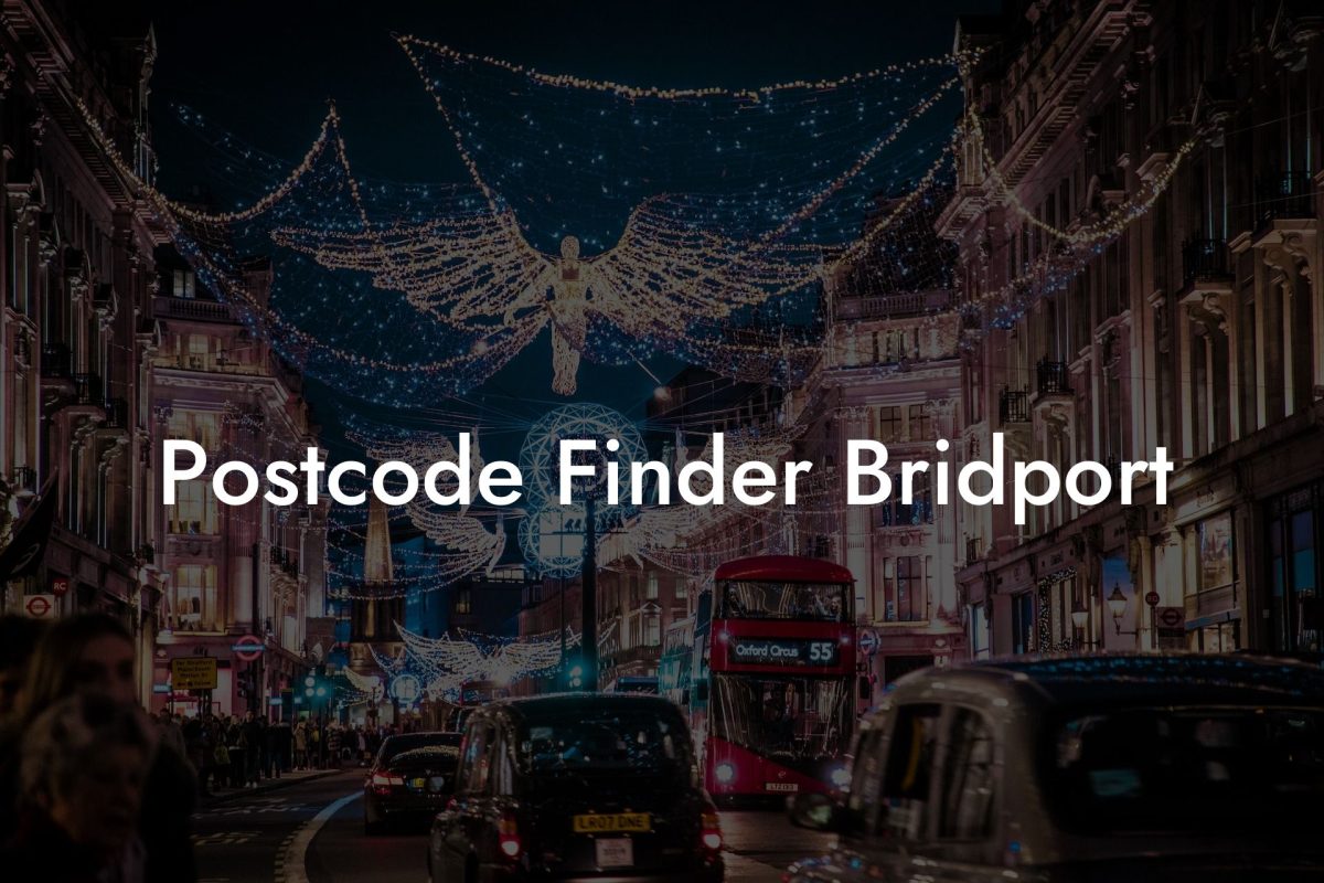 Postcode Finder Bridport