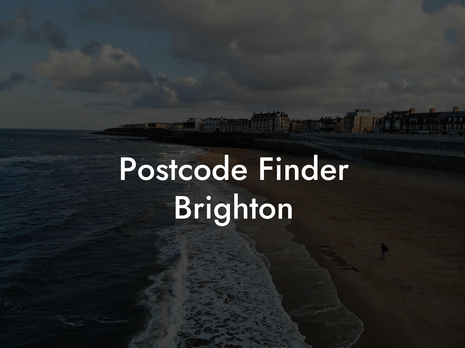 Postcode Finder Brighton