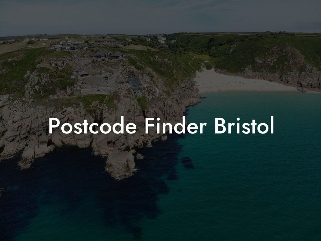 Postcode Finder Bristol