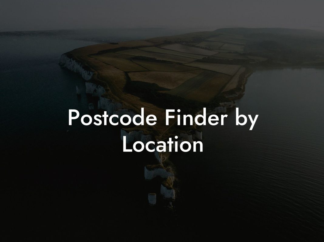 Postcode Finder by Location