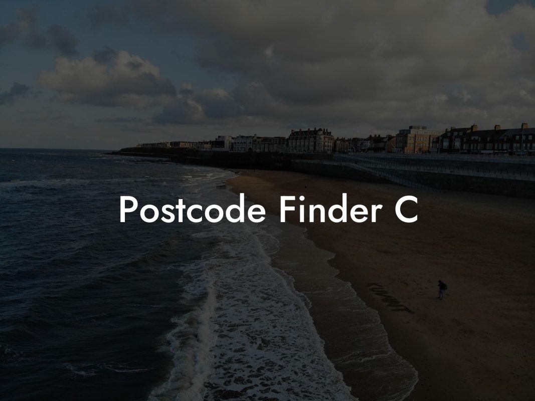 Postcode Finder C