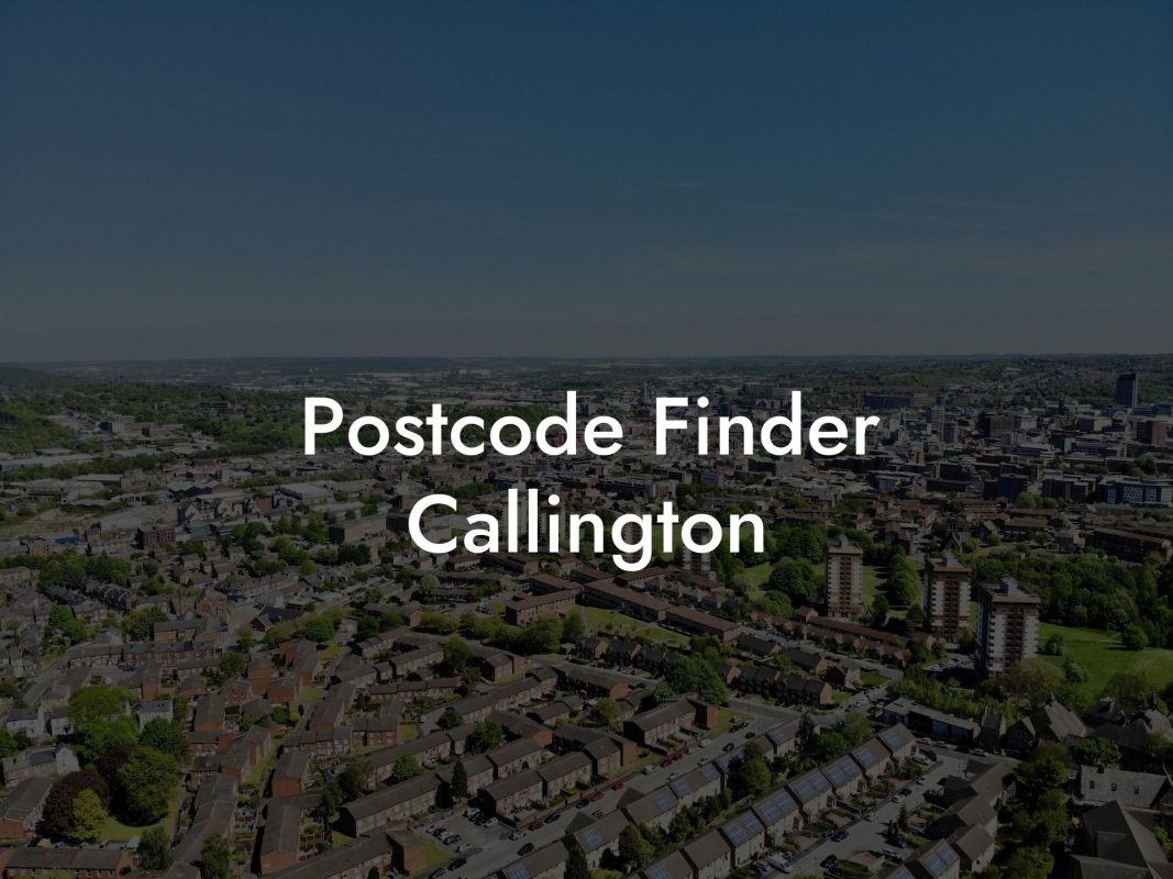 Postcode Finder Callington