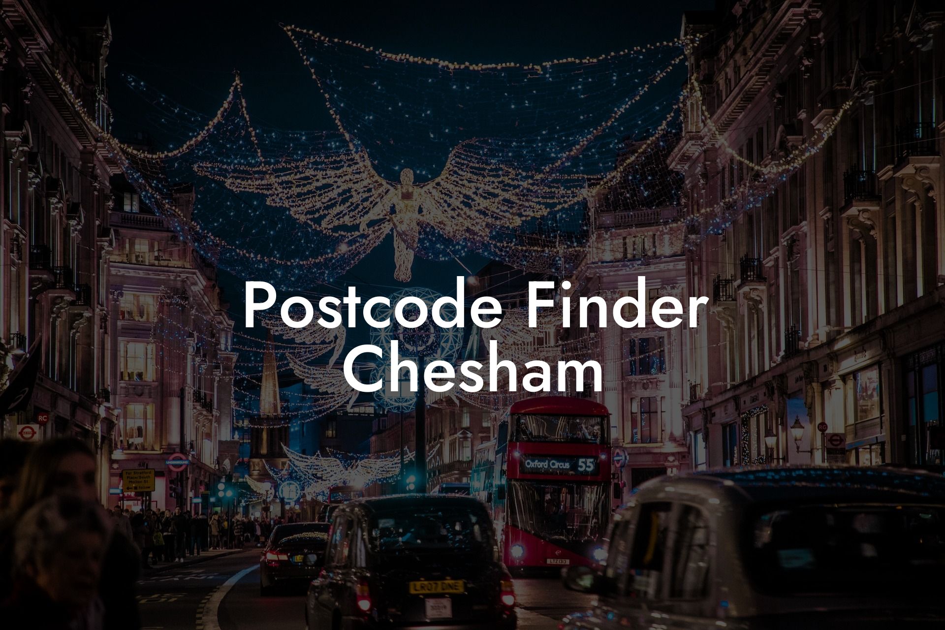 Postcode Finder Chesham