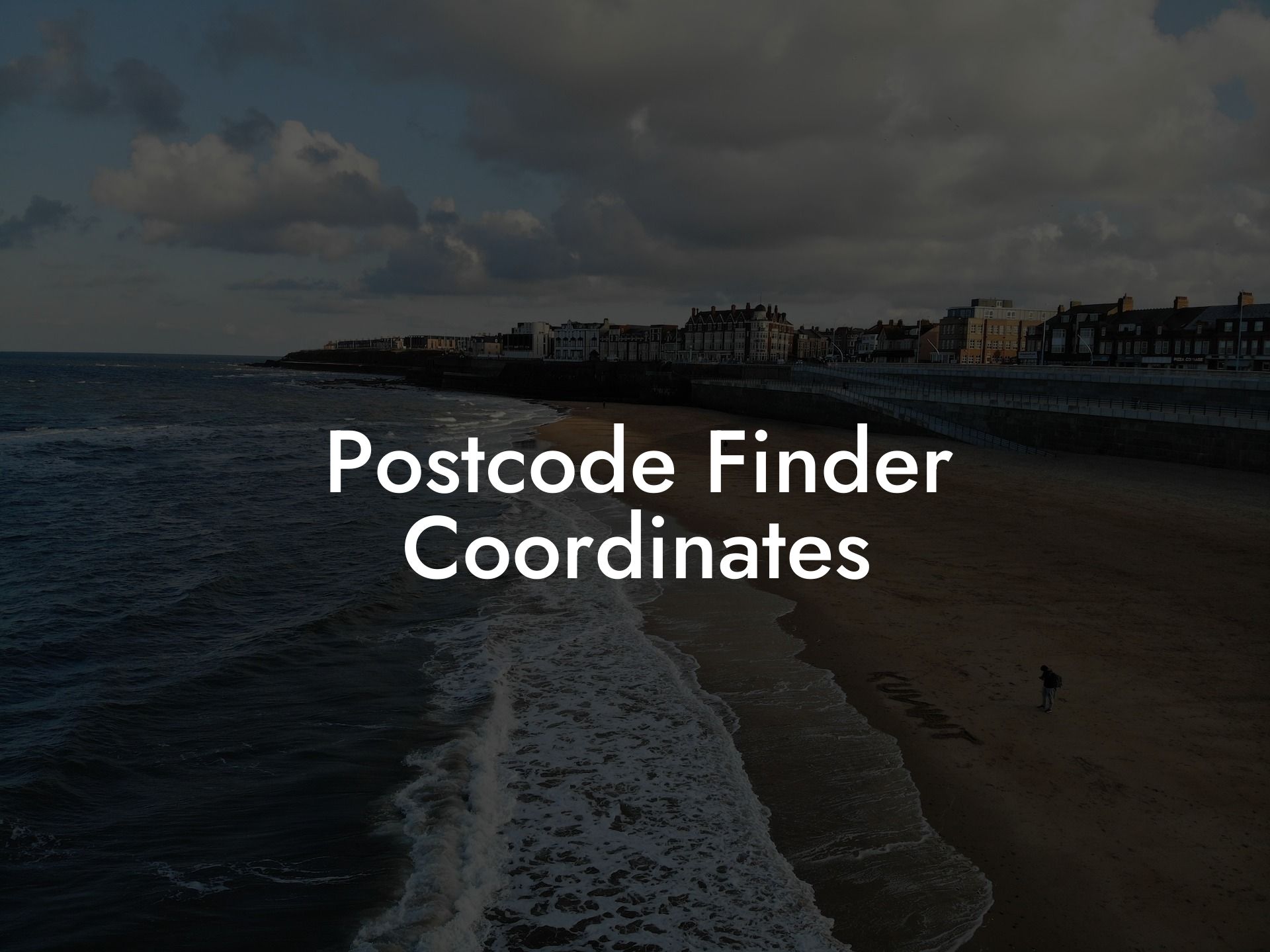 Postcode Finder Coordinates