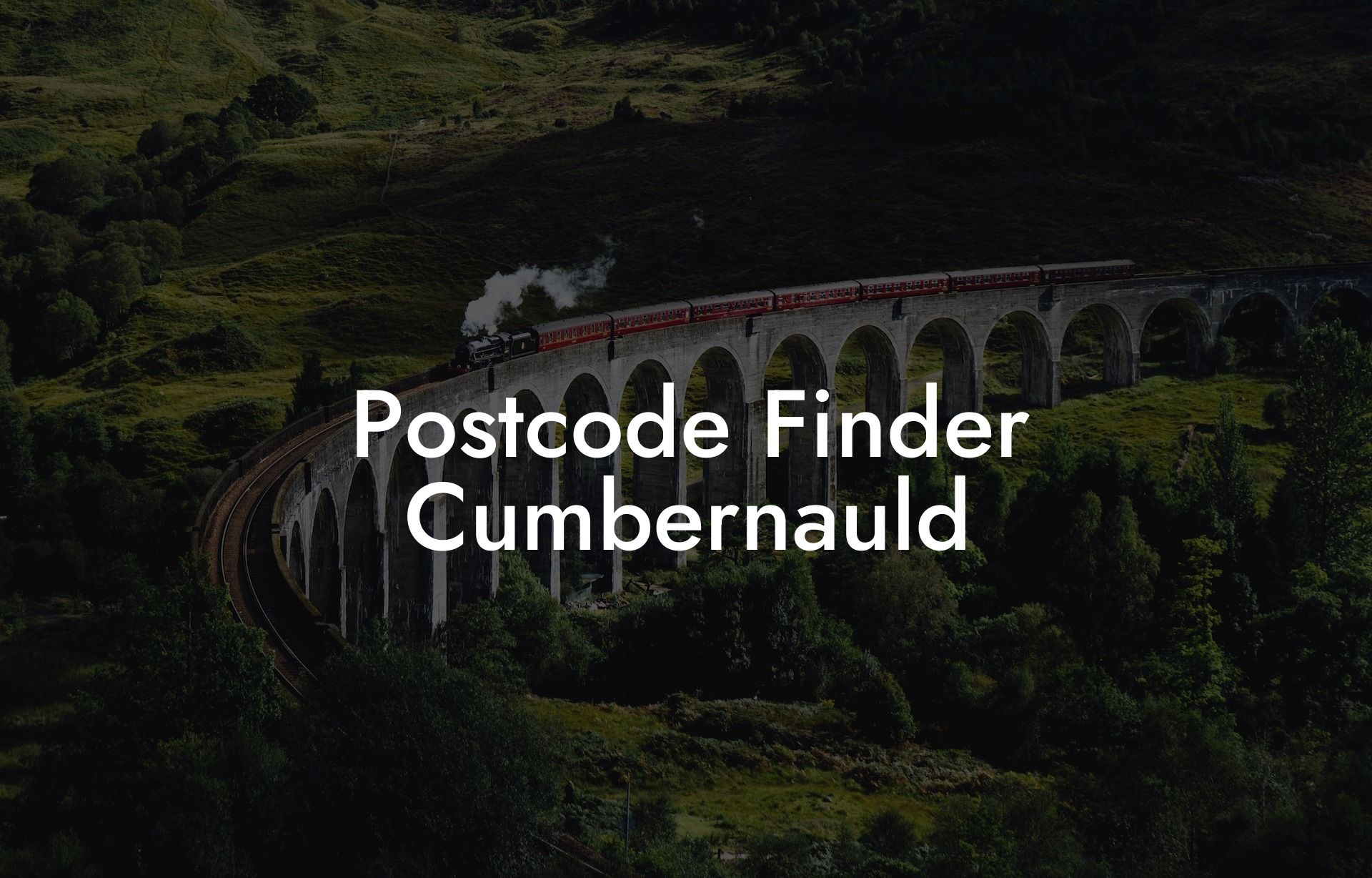 Postcode Finder Cumbernauld