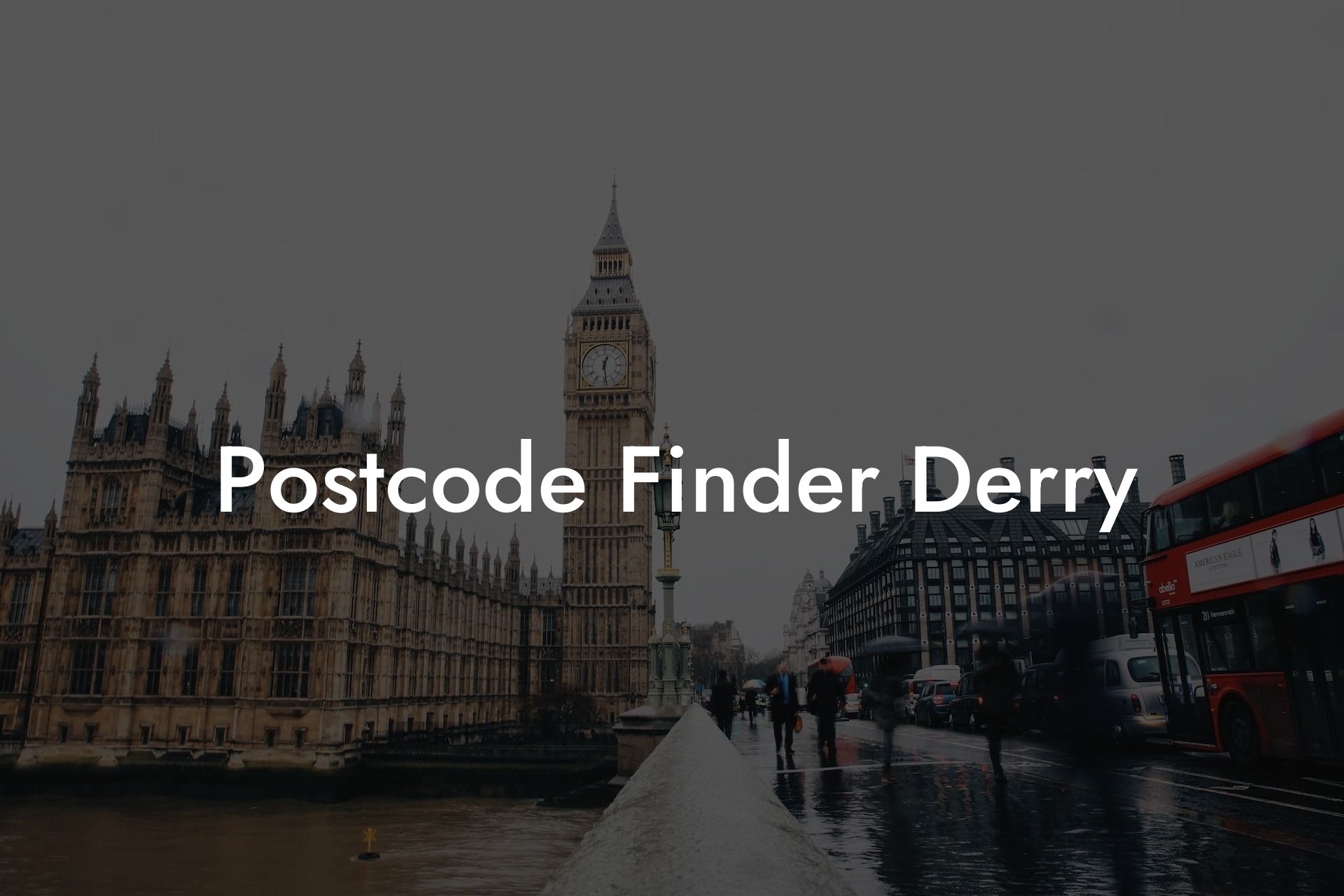 Postcode Finder Derry