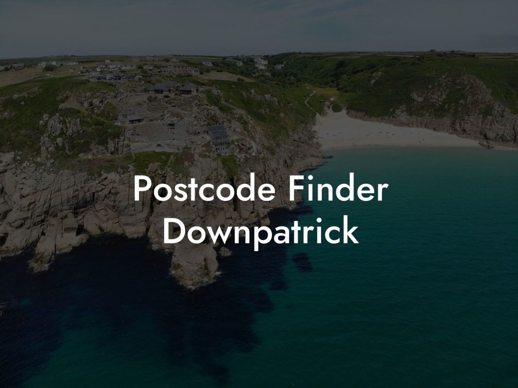 Postcode Finder Downpatrick