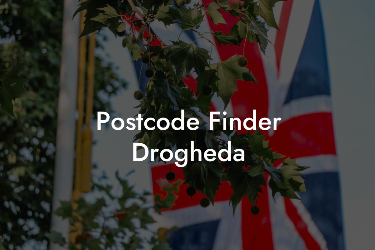 Postcode Finder Drogheda