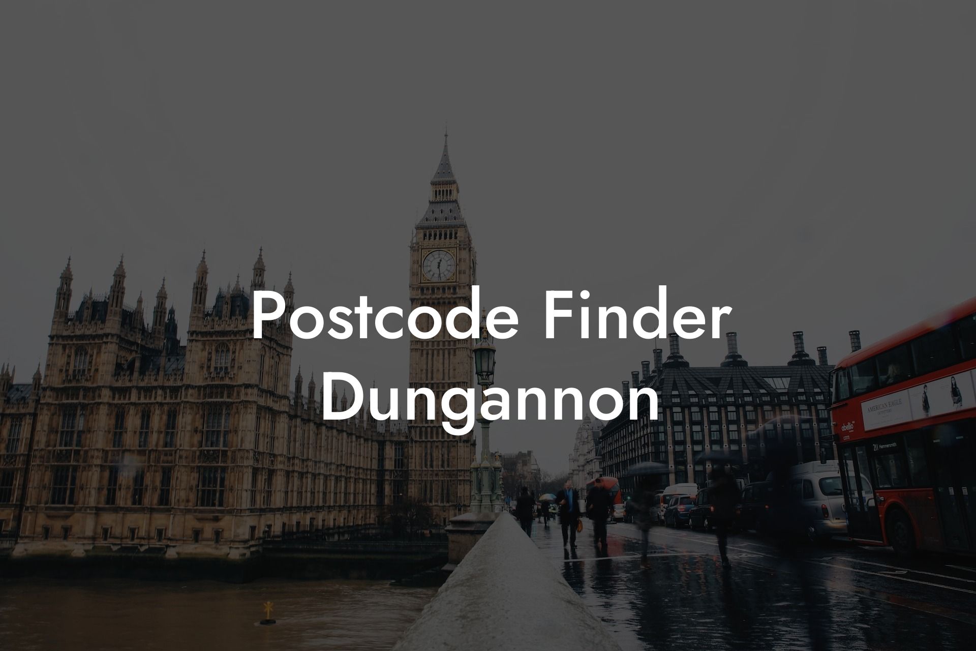 Postcode Finder Dungannon