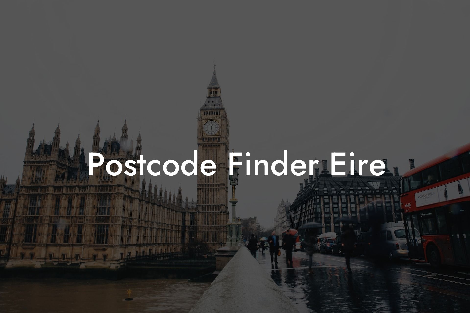 Postcode Finder Eire