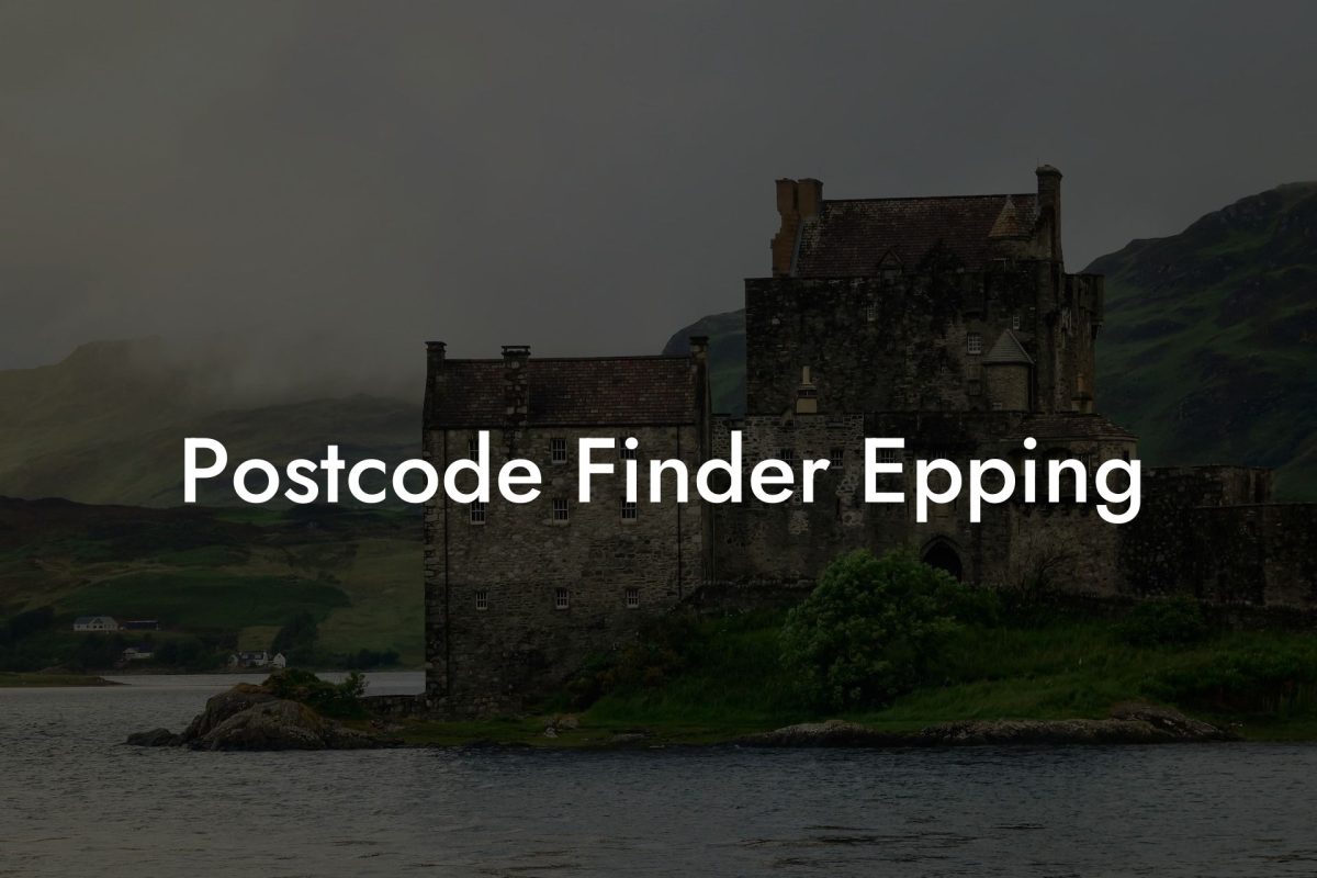 Postcode Finder Epping