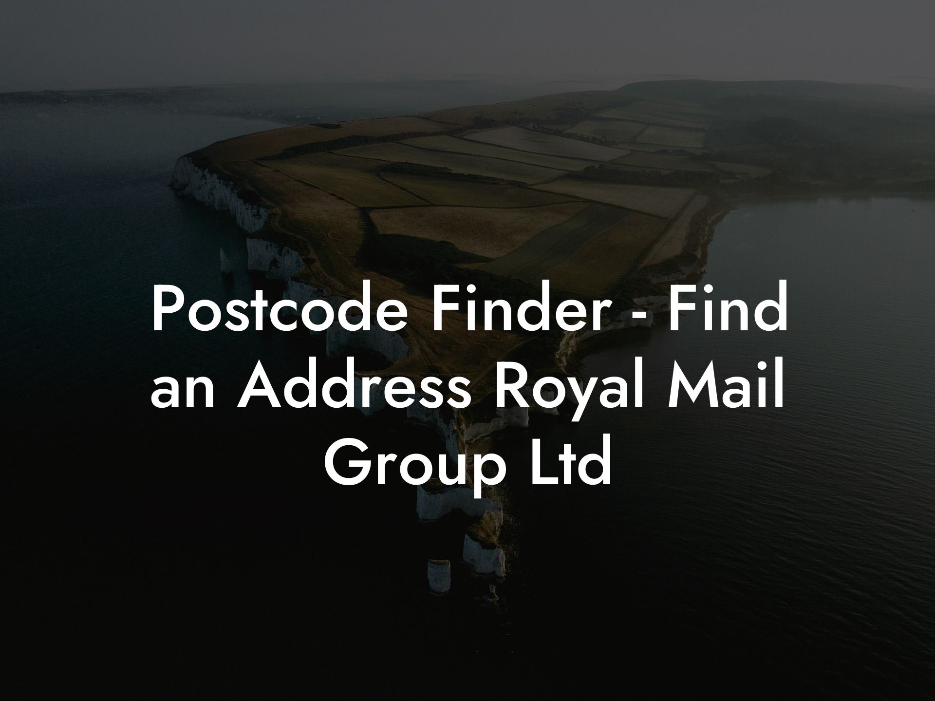 Postcode Finder - Find an Address | Royal Mail Group Ltd - UK Postcode ...