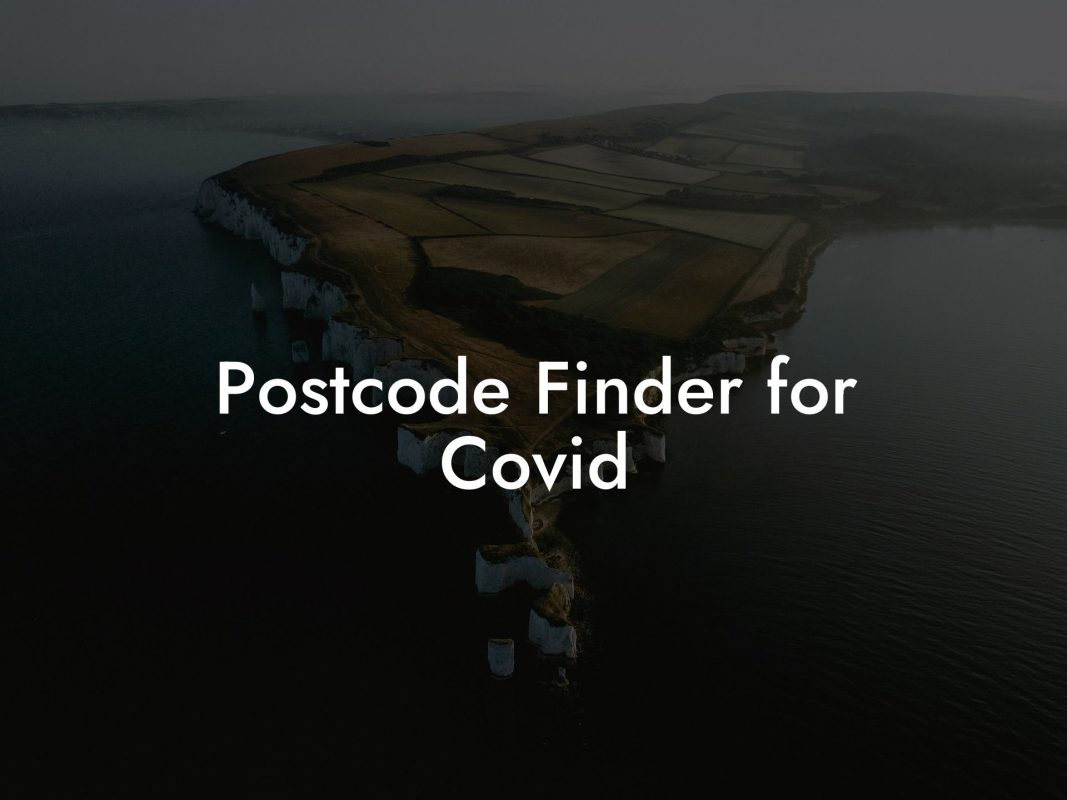 Postcode Finder for Covid