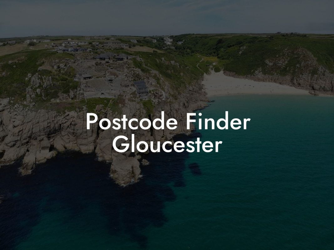 Postcode Finder Gloucester