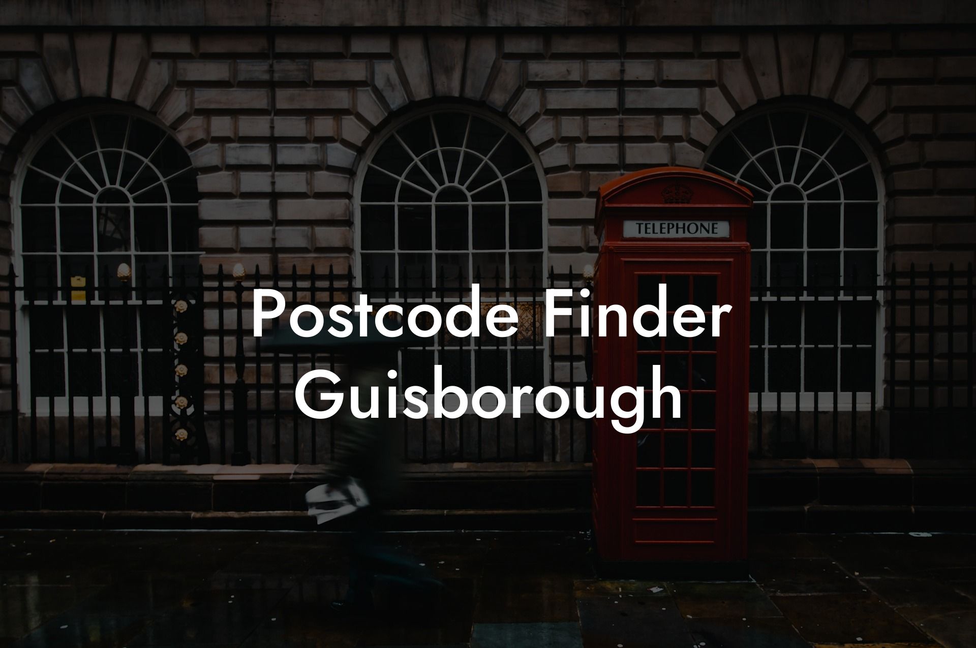 Postcode Finder Guisborough