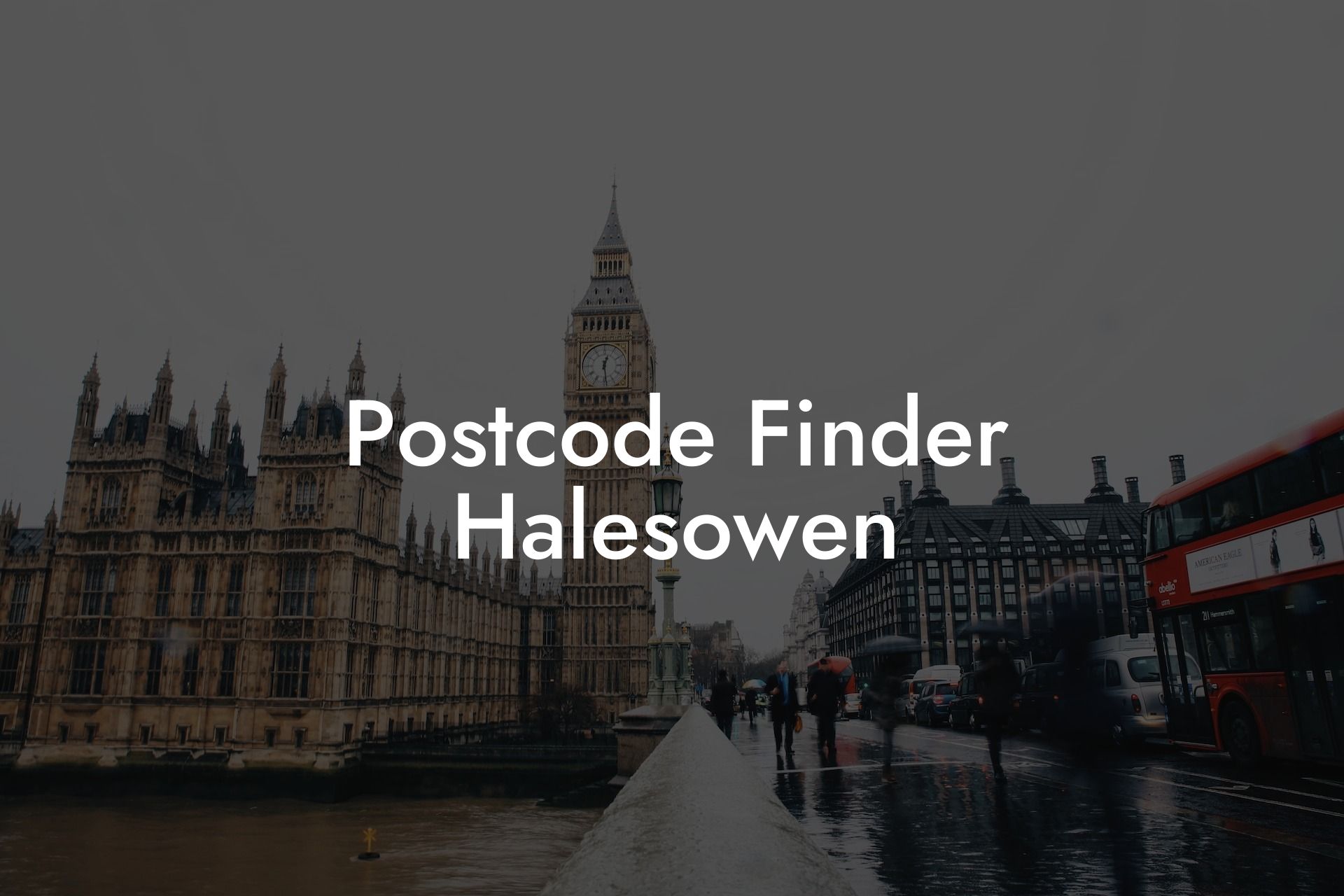 Postcode Finder Halesowen